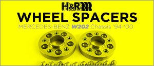 Mercedes-Benz W202 Chassis C-Class Wheel Spacer Kits