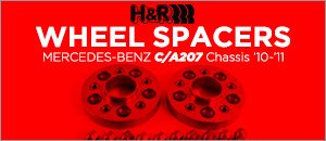 Mercedes-Benz C/A207 Chassis E-Class Wheel Spacer Kits