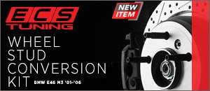 BMW E46 M3 ECS Wheel Stud Conversion Kit