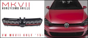 VW MKVII Golf/GTI Honeycomb Grille Kit