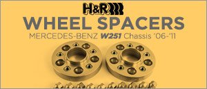 Mercedes-Benz W251 Chassis R-Class Wheel Spacer Kits