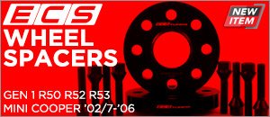 GEN 1 R50 R52 R53 MINI Cooper ECS Wheel Spacer Kits