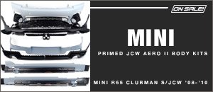 MINI R55 Clubman S/JCW Primed Aero II Body Kits