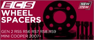 R55 R56 R57 R58 R59 MINI ECS Wheel Spacers