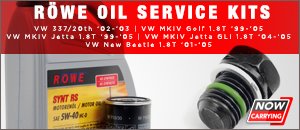 Volkswagen MKIV 1.8T R&Ouml;WE Oil Service Kits