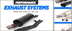BMW E30 325/i/is Performance Exhaust Systems