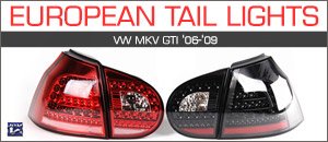 VW MKV GTI JOM European Tail Lights