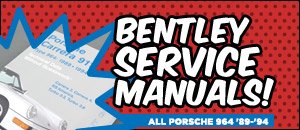 Porsche 964 911 Bentley Service Manuals