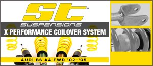 Audi B6 A4 FWD ST X Performance Coilovers 