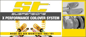 Audi B5 A4 Quattro ST X Performance Coilovers 