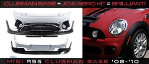 MINI R55 Clubman JCW Aero Kit