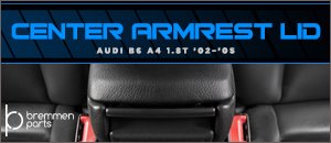 Audi B6 A4 1.8T Bremmen Parts Center Armrest Lid