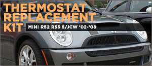 MINI R52 R53 S/JCW Thermostat Replacement Kit