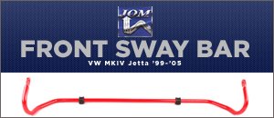 VW MKIV Jetta JOM Front Sway Bar
