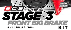 Audi B8 A5 ECS Stage 3 Front Big Brake Kit