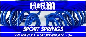Volkswagen MKVI Jetta Sportwagen Lowering Springs