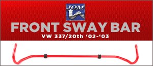 VW 337/20th JOM Front Sway Bar