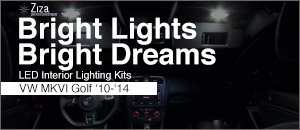 VW MKVI Golf Ziza LED Interior Lighting Kit