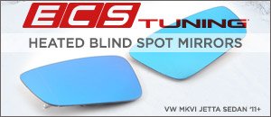 Volkswagen MKVI Jetta ECS Heated Blind Spot Mirrors