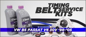 Volkswagen B5 Passat ECS Assembled Timing Belt Kits