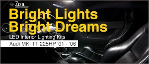 Audi MKI TT 225HP ZIZA LED Interior Lighting Kits