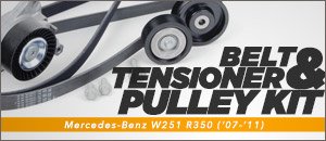 Mercedes-Benz W251 R350 Tensioner & Pulley Kit