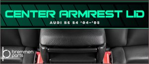 Audi B6 S4 Bremmen Parts Center Armrest Lid
