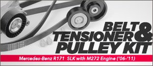 Mercedes-Benz R171 SLK M272 Tensioner & Pulley Kit