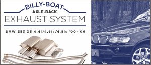 BMW E53 X5 Billy-Boat Axle-Back Exhaust System