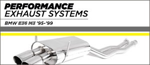 BMW E36 M3 Performance Exhausts