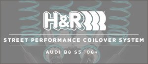 Audi B8 S5 H&R Street Performance Coilover System