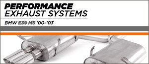 BMW E39 M5 Performance Exhaust Systems