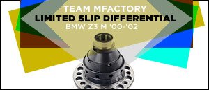 BMW Z3 M Team MFactory Limited Slip Differential