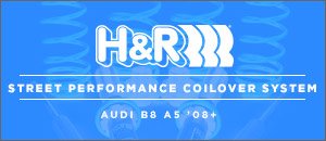 Audi B8 A5 H&R Street Performance Coilover System
