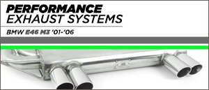 BMW E46 M3 Performance Exhaust Systems