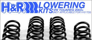 VW Touareg H&R Lowering Kits