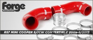 R57 MINI Cooper Convertible Forge Silicone Hose Kit