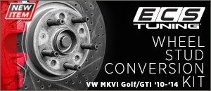 VW MKVI Golf Wheel Stud Conversion Kits