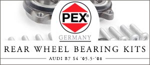 Audi B7 S4 PEX Germany Rear Wheel Bearing Kits