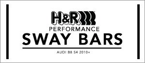 Audi B8 S4 H&R Performance Sway Bars