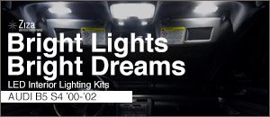 Audi B5 S4 ZIZA LED Interior Lighting Kits