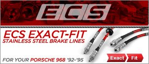 Porsche 968 ECS Exact-Fit Brake Line Kit