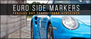 Porsche 997 Turbo/Turbo S/GT2/GT3 Euro Side Marker Kits