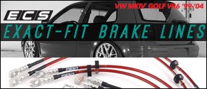 VW MKIV Golf VR6 ECS Exact-Fit Brake Line Kits