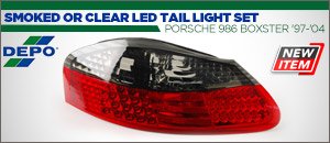 Porsche 986 Boxster DEPO LED Tail Lights