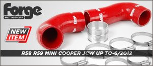R58 R59 MINI JCW/Roadster Forge Silicone Hose Kit