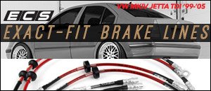 VW MKIV Jetta TDI ECS Exact-Fit Brake Line Kits