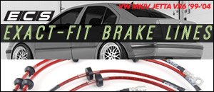VW MKIV Jetta VR6 ECS Exact-Fit Brake Line Kits
