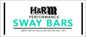 BMW E89 Z4 N20/N54 H&R Sway Bars