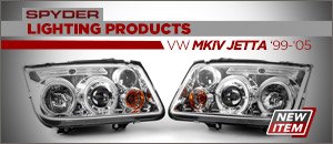 VW MKIV Jetta Spider Lighting Products